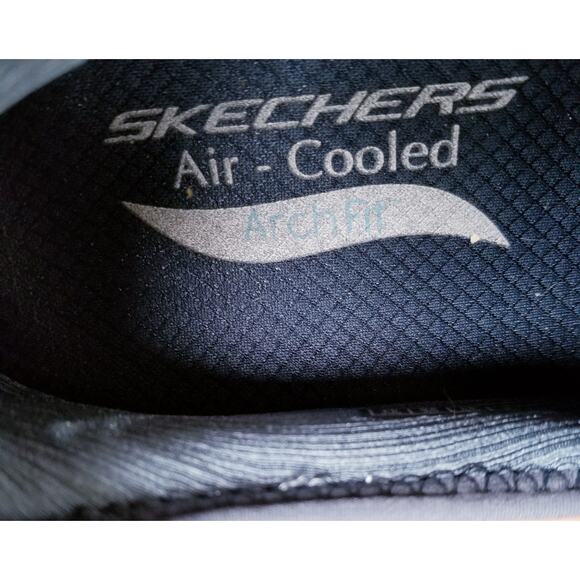 SKECHERS Women's Navy Arch Fit "LUCKY THOUGHTS" #149056 Slip On Size 11 - Picture 9 of 12